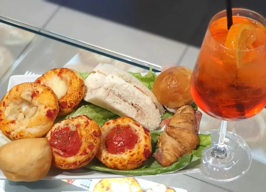 Buffet per eventi privati preparato dal Bar ai Portici